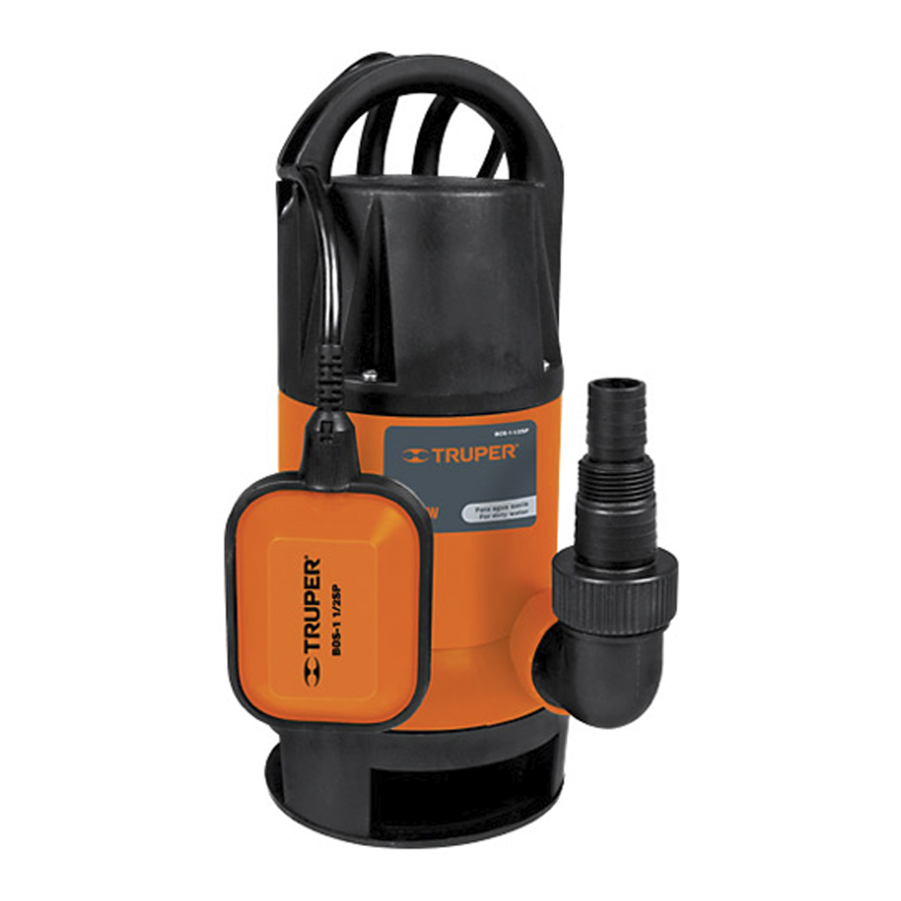 TRUPER BOMBA SUM 1-1/2HP 120V AGUA SUCIA BOS-1-1/2SP