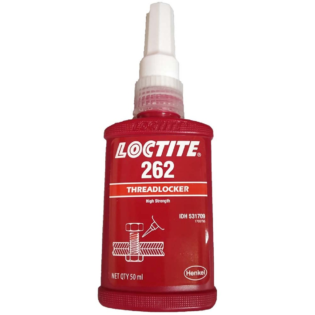 LOCTITE FIJADOR P/BIRLOS      A.RESIST. ROJO 50ML 262-31