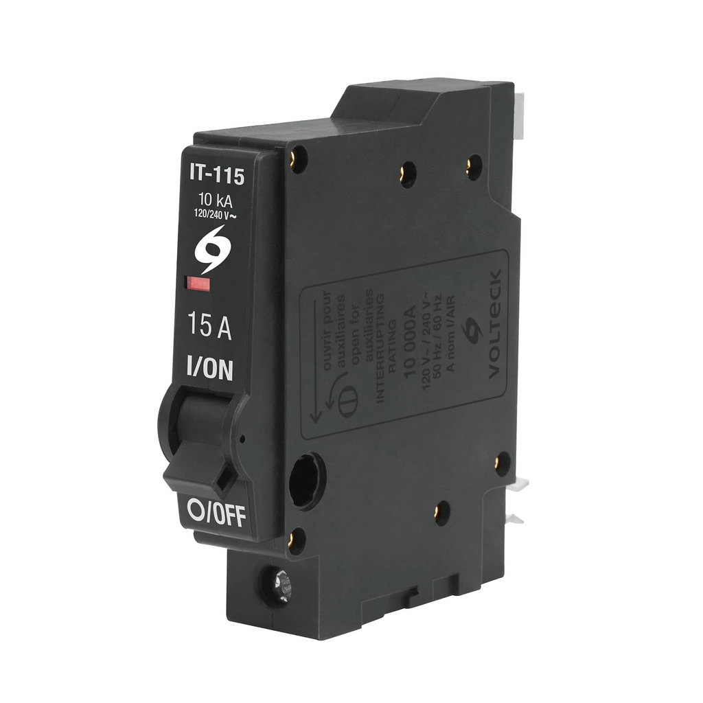 VOLTECH INTERRUPTOR IT-115 15A VOLTECH TERMOMAGNETICO 1 POLO