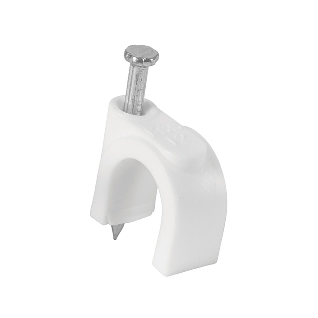 VOLTECH GRAPAS CURVA GCU-10B 10MM VOLTECH P/CABLE COAXIAL BL