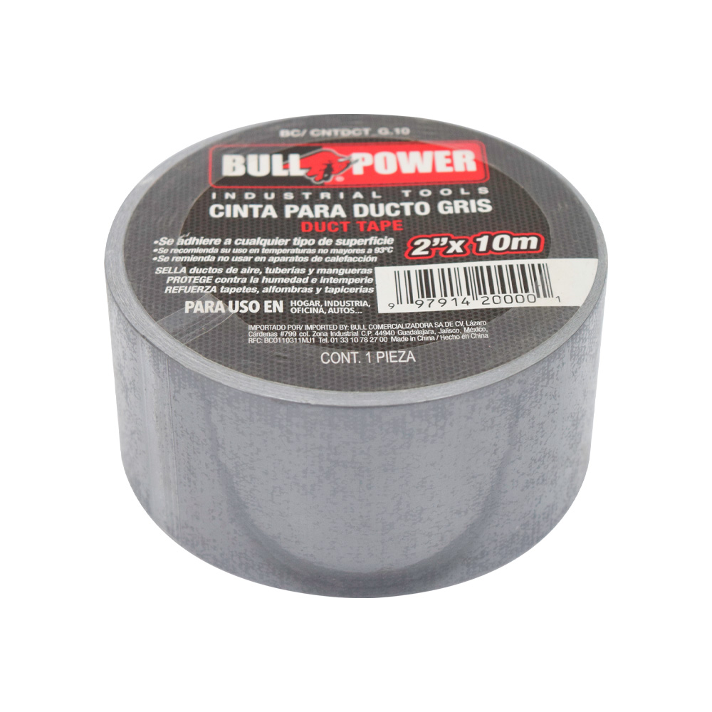 BULL POWER CINTA P/DUCTO 2"X10MT