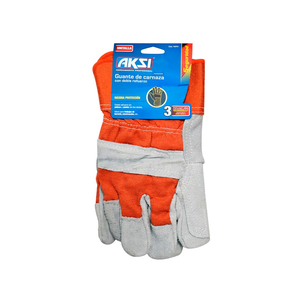 AKSI GUANTE 103706 LONETA PUNTOS DE PVC