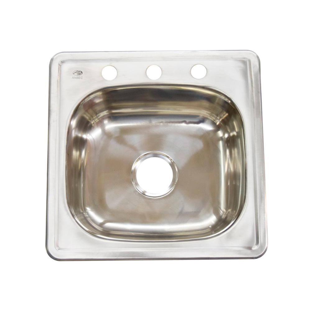 ANBEC TARJA 1PILA 48X48CM     X6" INOX T19196