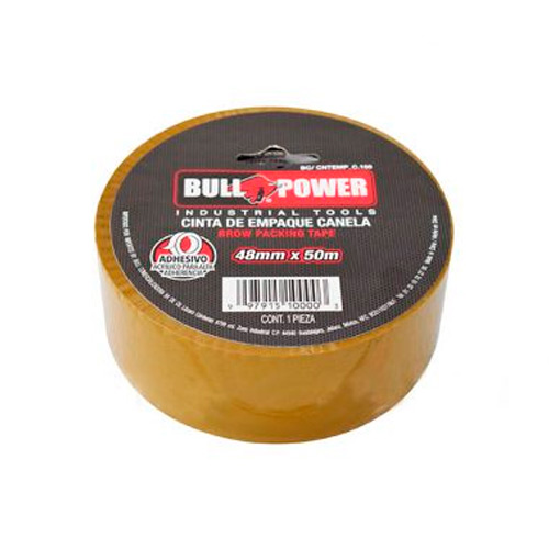 BULL POWER CINTA EMPAQUE      CANELA 2"X50M