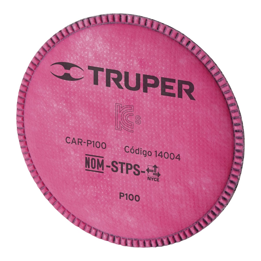 TRUPER CARTUCHO DE REPUESTO   FILTRO R95 2PZS CAR-R95