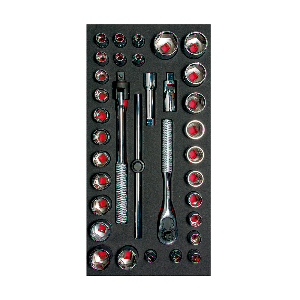 URREA DADO CH104 3/8  34PZ JGOY ACCESORIOS