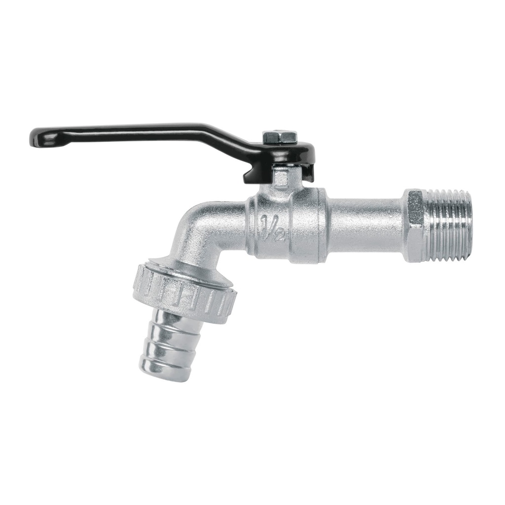 PRETUL LLAVE BOLA ROSCABLE    013MM 1/2" P/MANGUERA ZINC