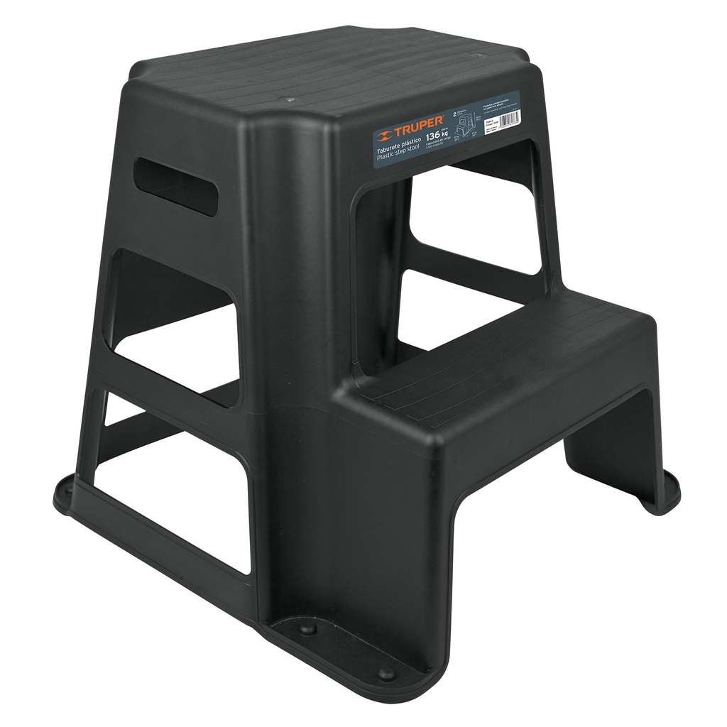 TRUPER TABURETE TABU-2 2 ESCALONESPOLIPROPILENO 136KG