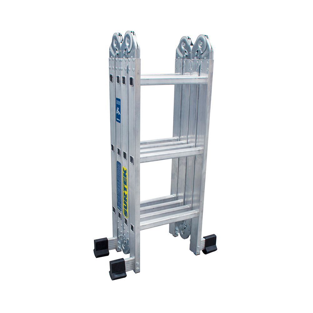 SURTEK ESCALERA MULTIP.       12 ESC. ALUM EM212