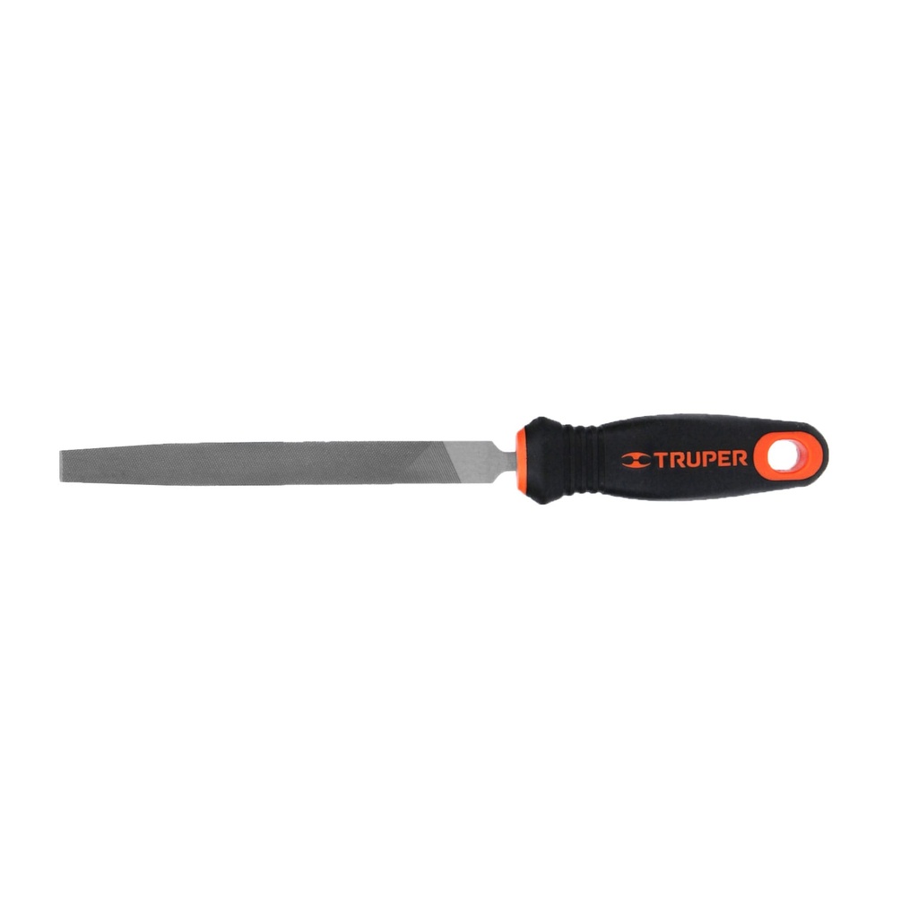 TRUPER LIMA PLANA BASTARDA 6" MANGO CONFORT GRIP