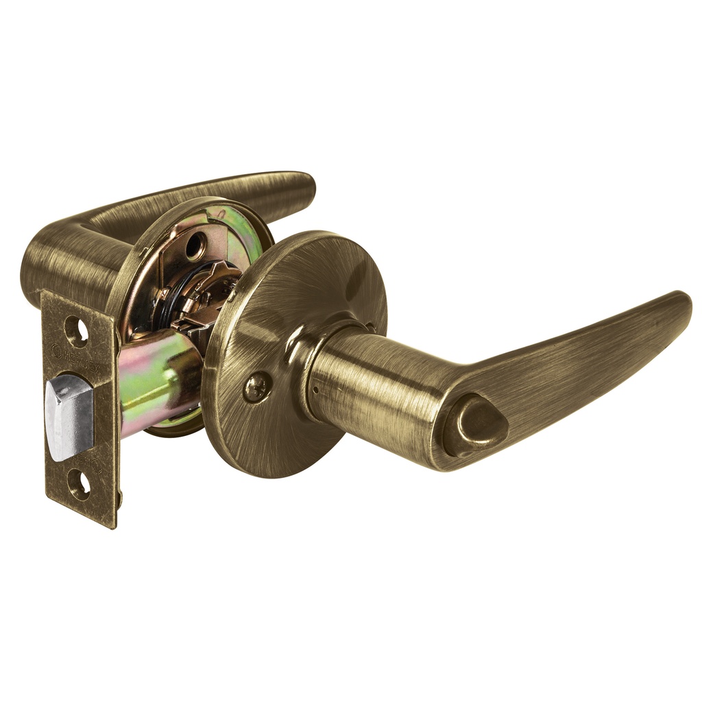 HERMEX CERRADURA P/BANO 43660 LATON ANTIGUO CEMA-2B