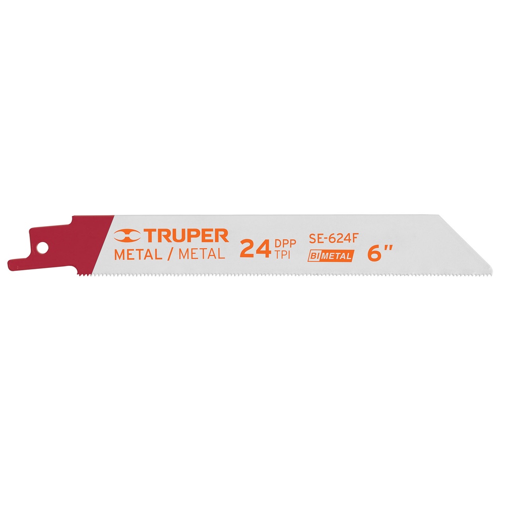 TRUPER SEGUETA SE-624F 6" 24D 2PZ P/SIERRA SABLE P/METAL