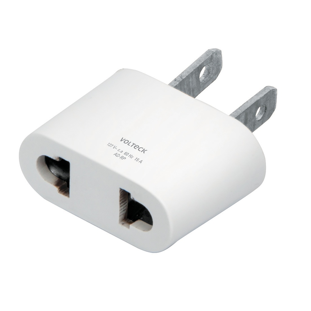 VOLTECH ADAPTADOR AD-RP 250V VOLTECHBARRA REDONDA A PLANA
