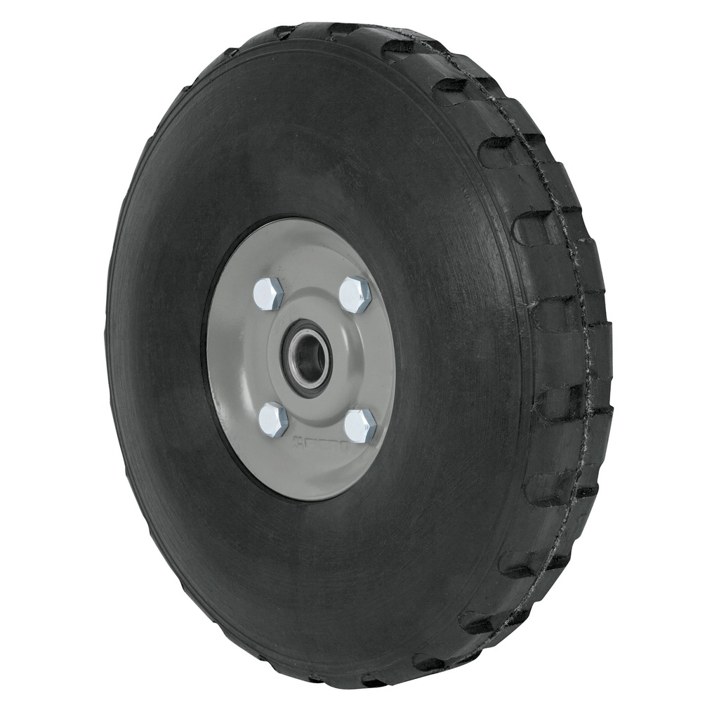 PRETUL LLANTA P/DIABLO 10"    HULE SOLIDO 2BALERO RD-102