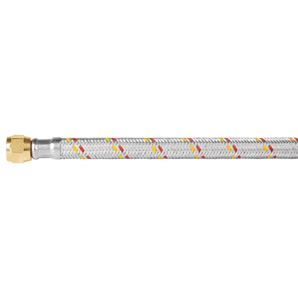 FOSET MANGUERA FLEX P/GAS FGA-10NP5/16X100CM DE ALUMINIO