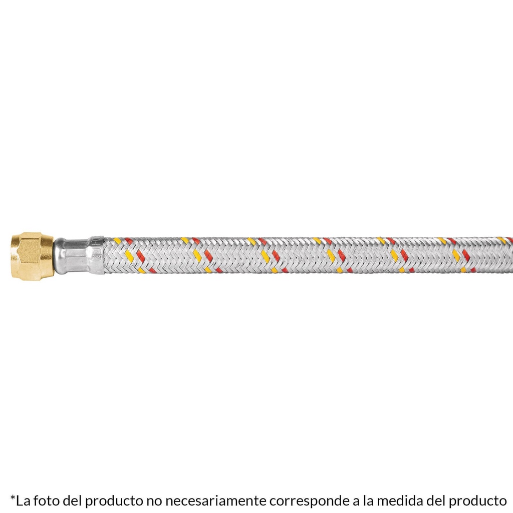 FOSET MANGUERA FLEX P/GAS FGA-15NP5/16X150CM DE ALUMINIO