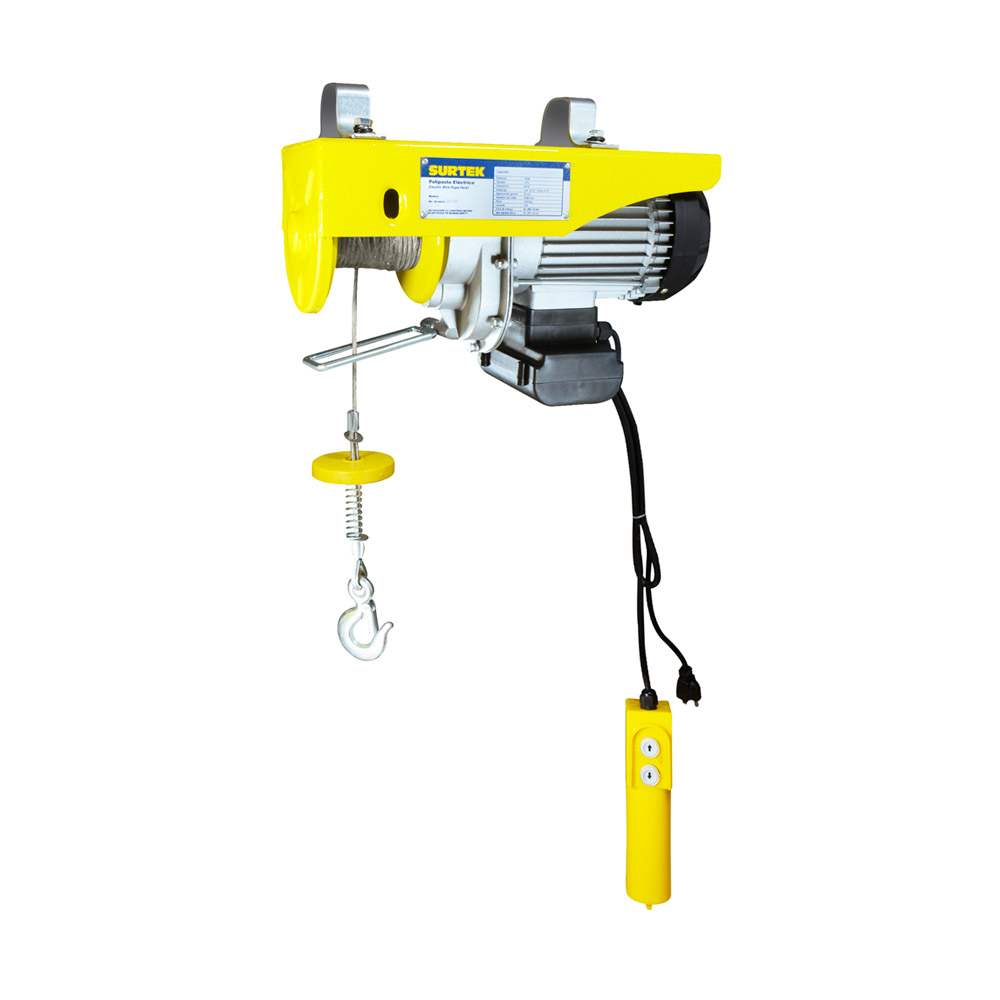 SURTEK POLIPASTO ELECT D/CABLE  0.8T6A12MT 127V POLEC3  1150