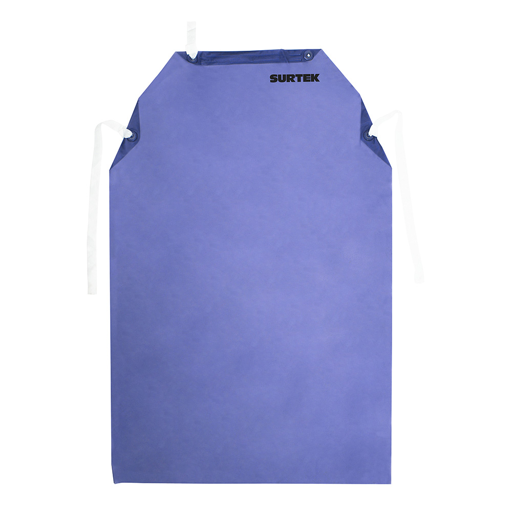 SURTEK MANDIL 137656 80X120CM INDUSTRIAL AZUL TRANSP