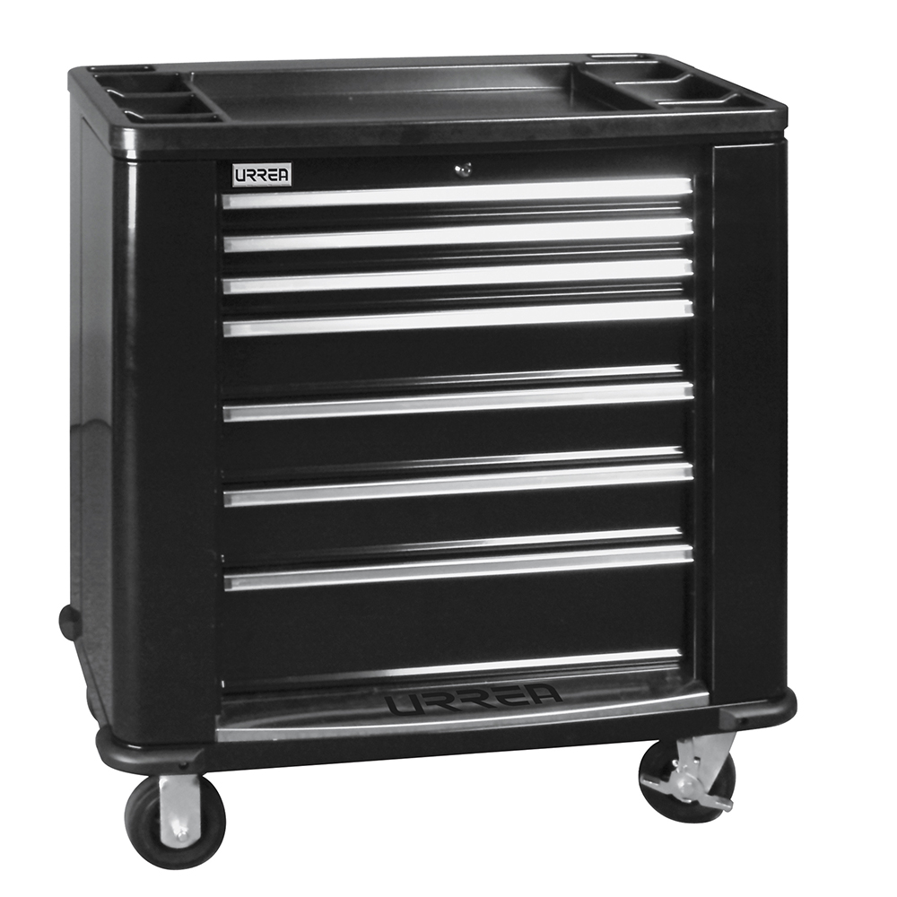 URREA CENTRO DE TRABAJO H35W7 35" 7 GAVETAS USO PESADO MOVIL