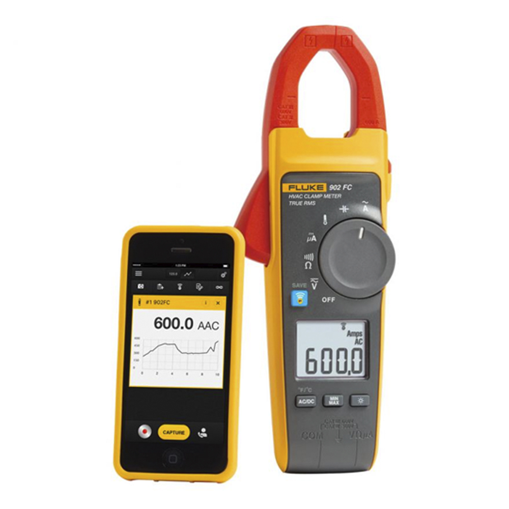 FLUKE AMPERIMETRO 902 600AMP DE GANCHO