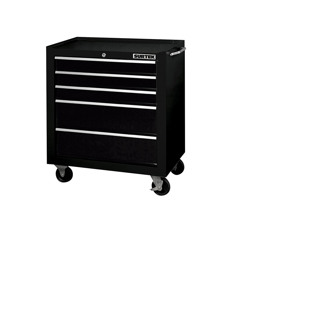 SURTEK GABINETE MOVIL 125113 27" 5 GAVETAS