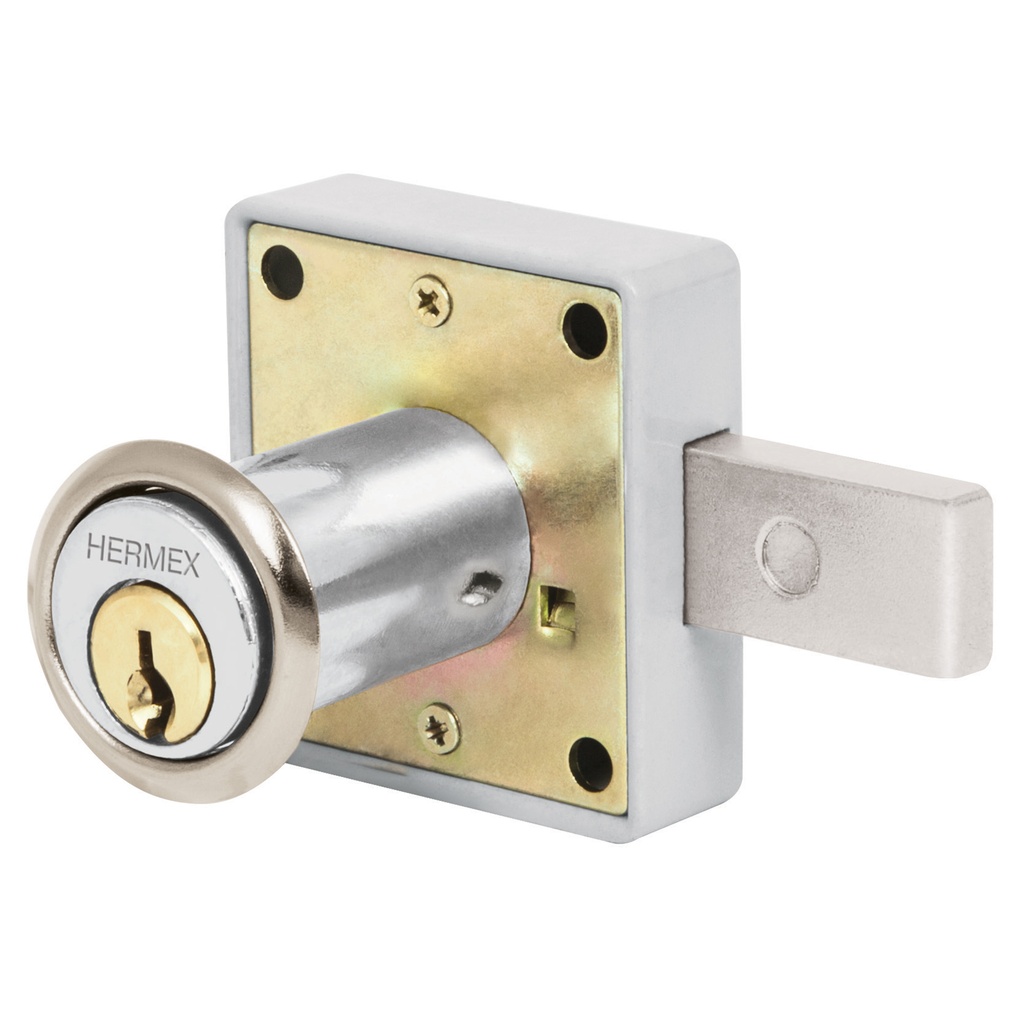 HERMEX CERRADURA P/MUEBLE CM-25CCROMO