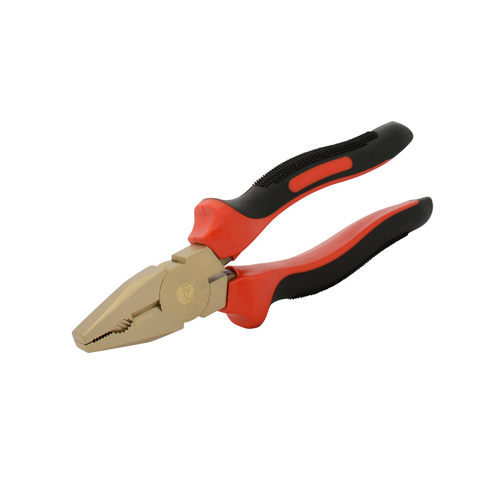 URREA PINZA ELECTRICISTA UH268 8" ANTICHISPA BIMATERIAL