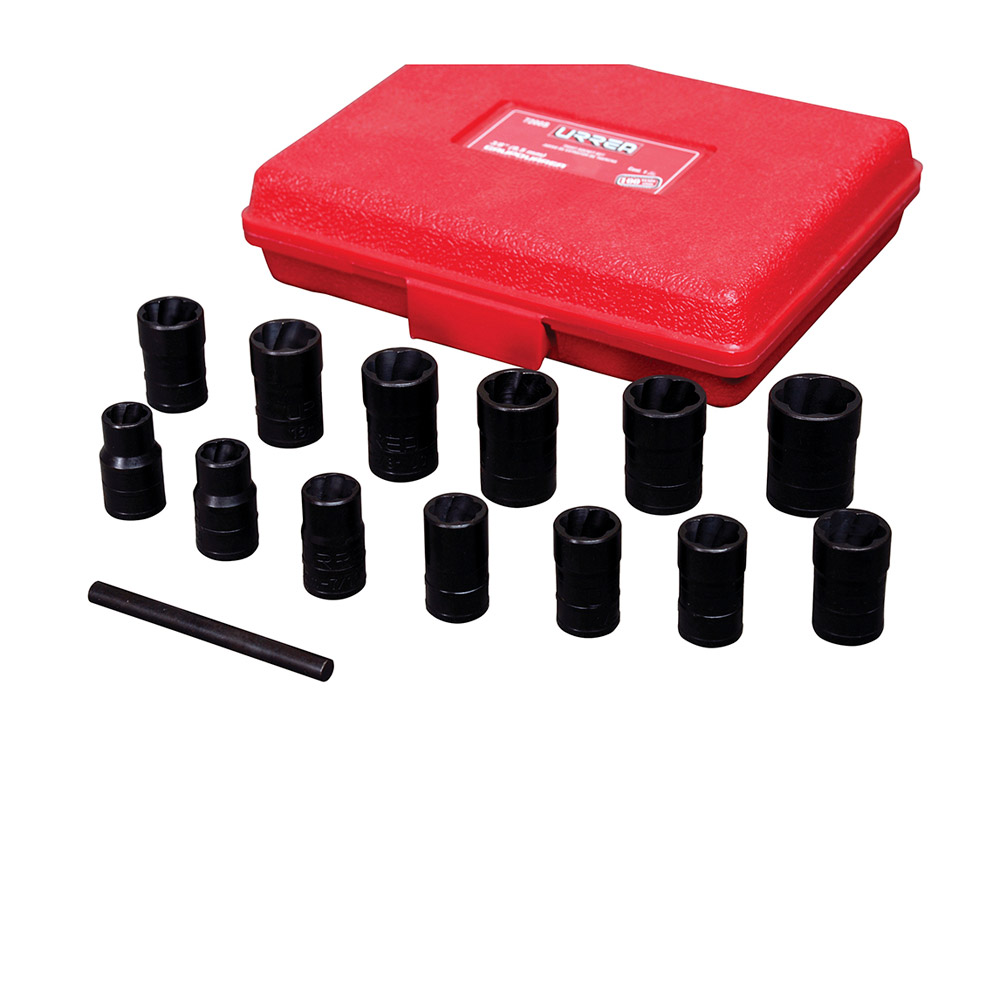 URREA JGO DE EXTRACTOR TUERCASBARRIDA 14PZS 3/8" 7200S
