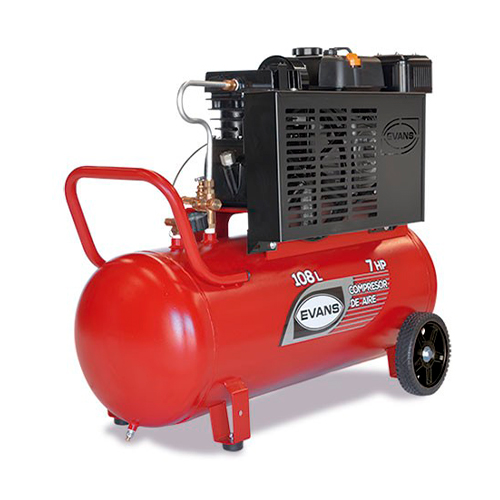 EVANS COMPRESOR E150G0700TH-108 7HP 108 LT 125PSI