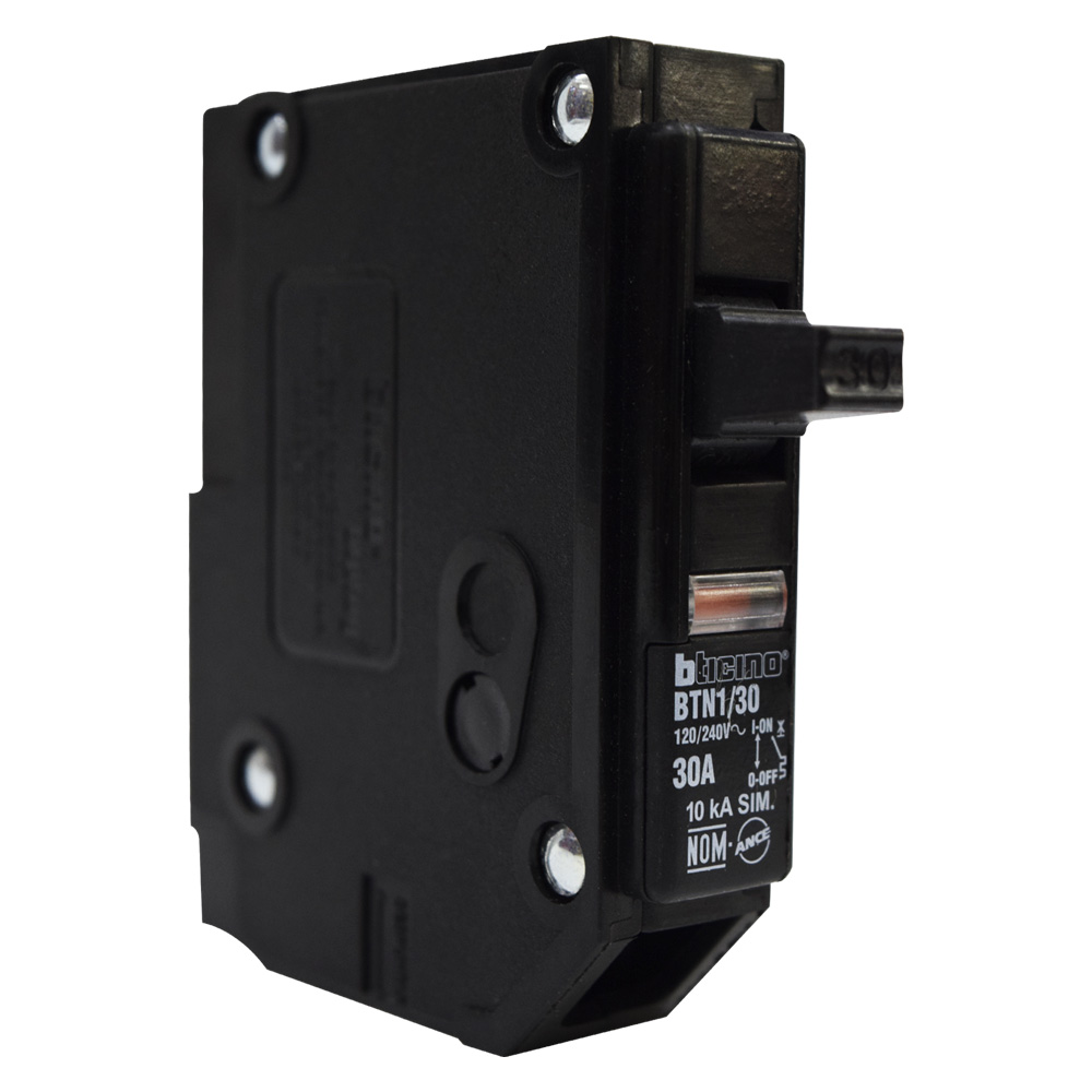 BTICINO INTERRUPTOR BTN1/30 1X30A 120/240V 10KA TERMOMAG