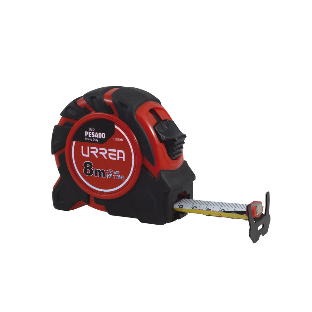 URREA FLEXOMETRO 8MT 27MM     MAGNETICO USO PESADO 1589HD