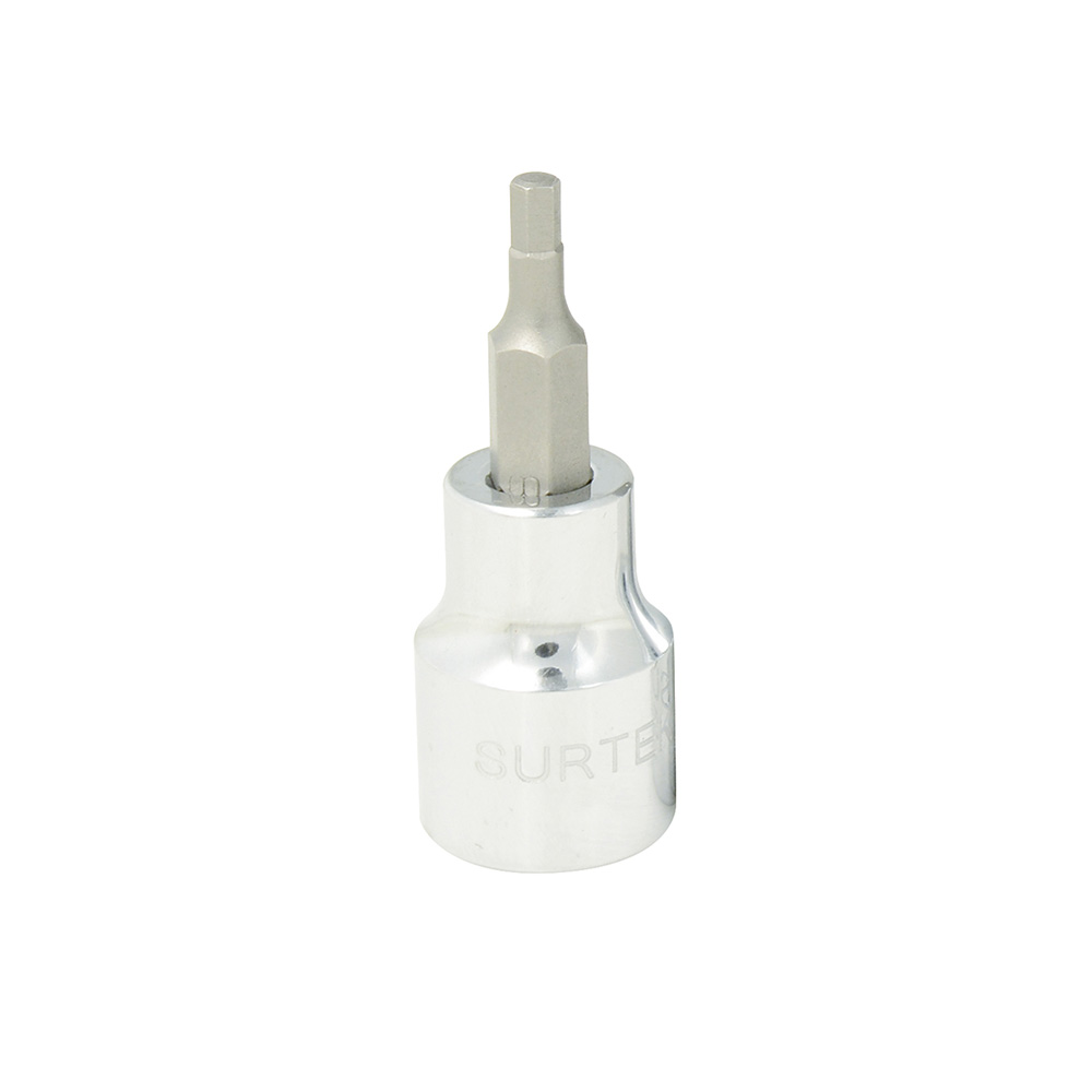 SURTEK DADO F51H08 3/8"  PUNTAHEXAGONAL 1/4"