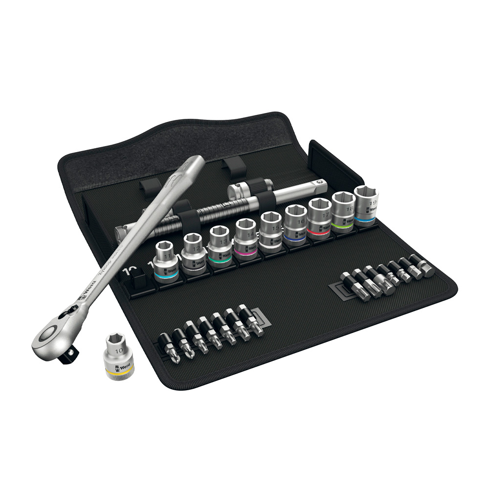 WERA JGO MATRACA 1/2"+ACC 8100 SC 828PZ  ZYKLOP METAL SWITCH