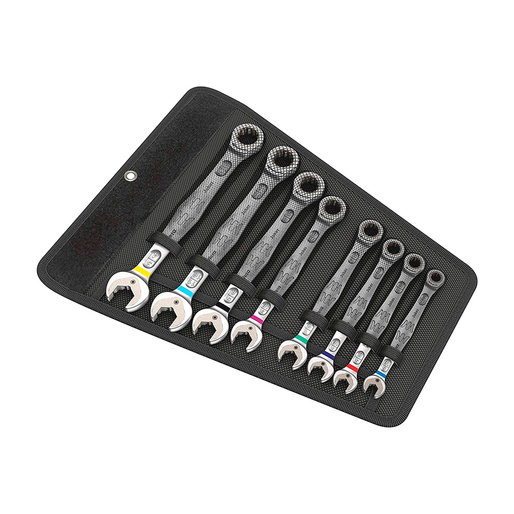 WERA JGO LLAVES COMB 8PZ C/MATRACA JOKER IMPERIAL