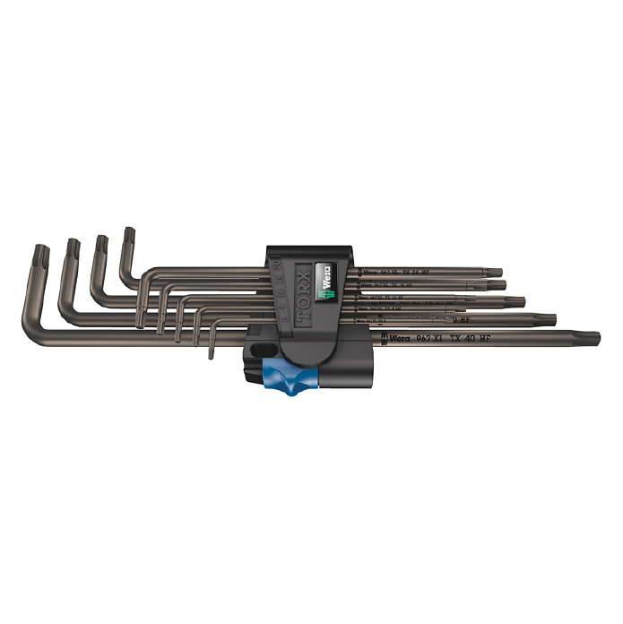 WERA JGO LLAVES ALLEN 967/9 9PZ TORX HF SUJECION LARGA