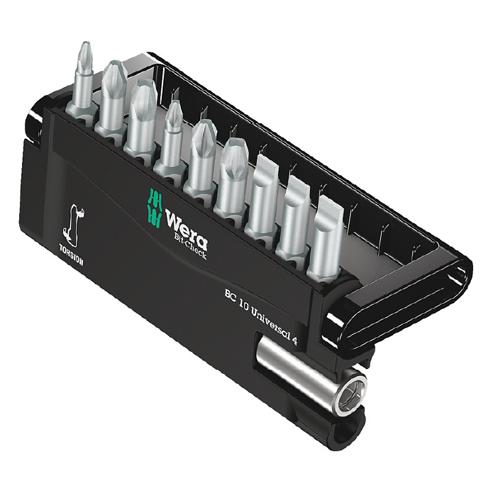 WERA JGO PORTA-PUNTAS 899/4/1 K10PZ  BIT-CHECK UNIV 3