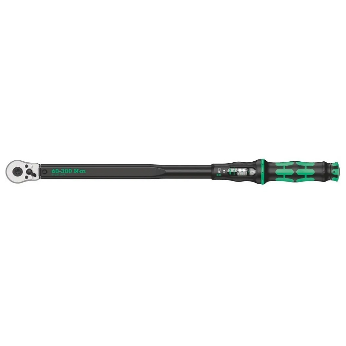 WERA TORQUIMETRO 60-300 N-M 1/2" C/MATRACA CLICK TORQUE C4