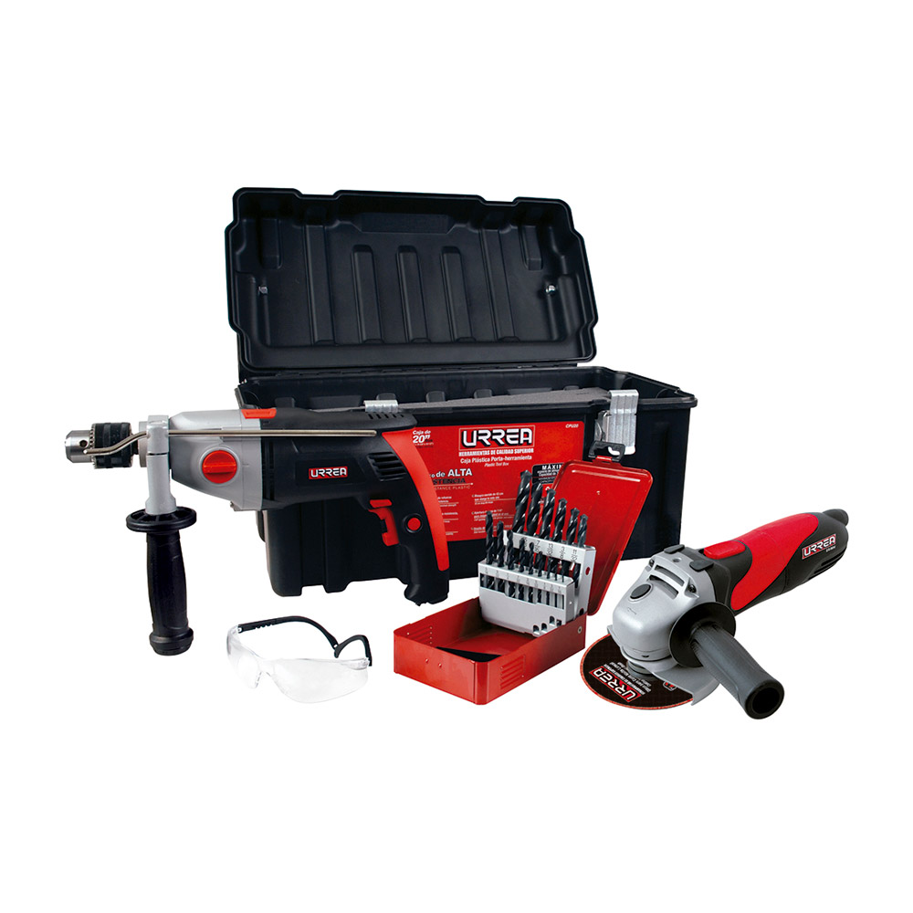 URREA COMBO HTA PODER 24PZ ROTOMAR-ESMERILAD-ACC-CAJA JPU02