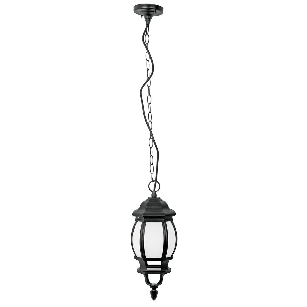VOLTECK FAROL COL-101L 8W COLGANTE LED NEGRO