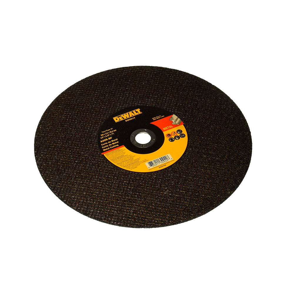 DEWALT DISCO DW0014 14"X3/32"X1" PLANO DOBLE MALLA