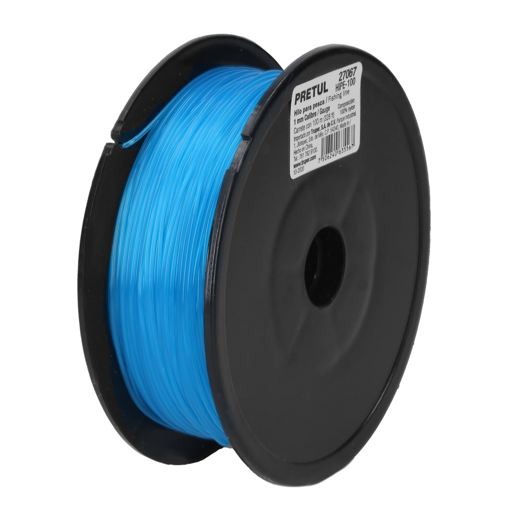 PRETUL HILO P/PESCA HIPE-100 CAL 1MMROLLO 100M