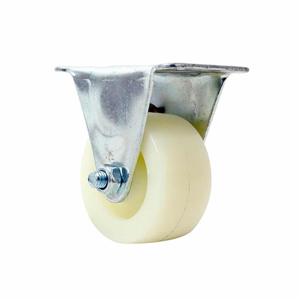 RODAJA FIJA DE POLIPROP. BCA. 3"