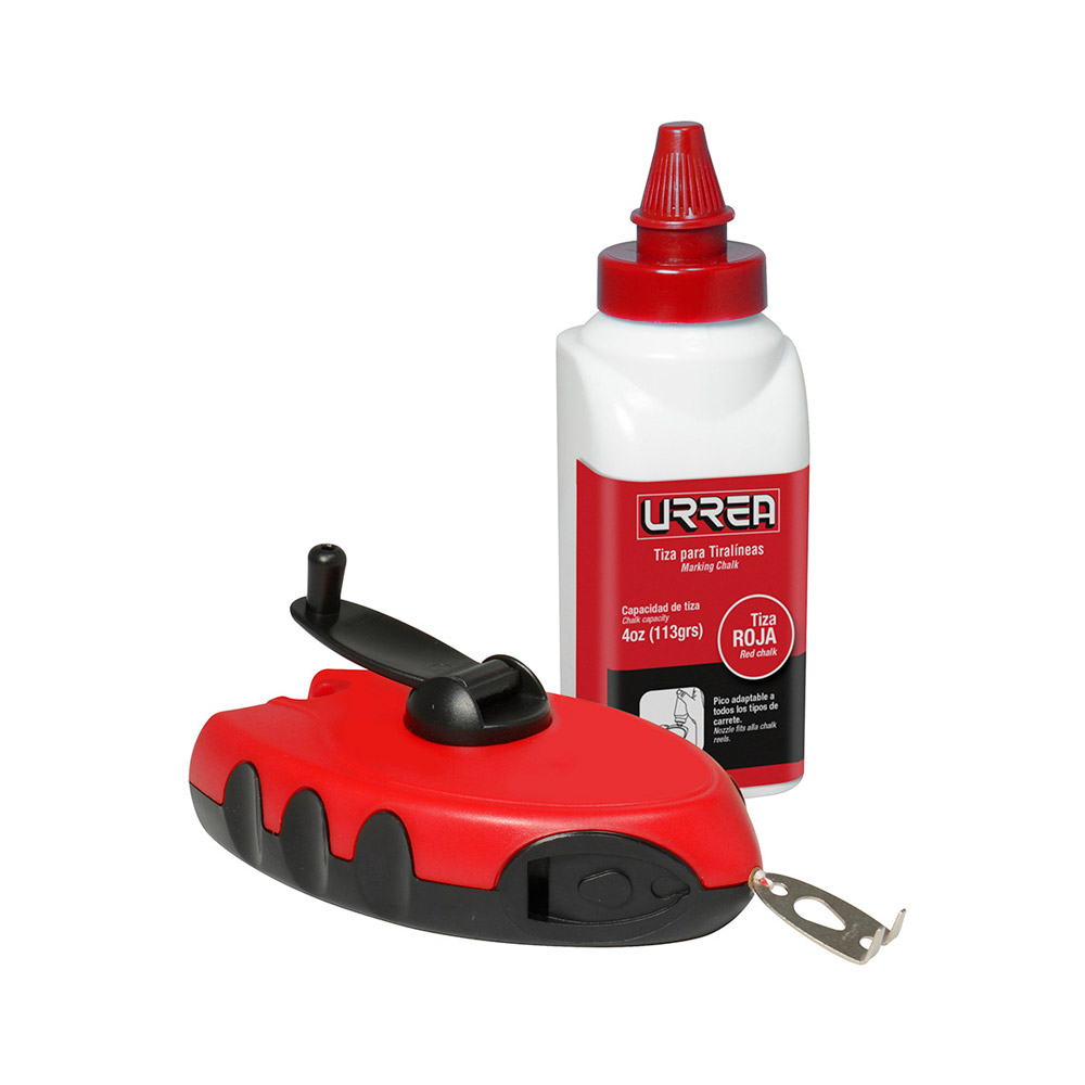 URREA TIRALINEAS TL30P 30M DE PLASTICO C/TIZA