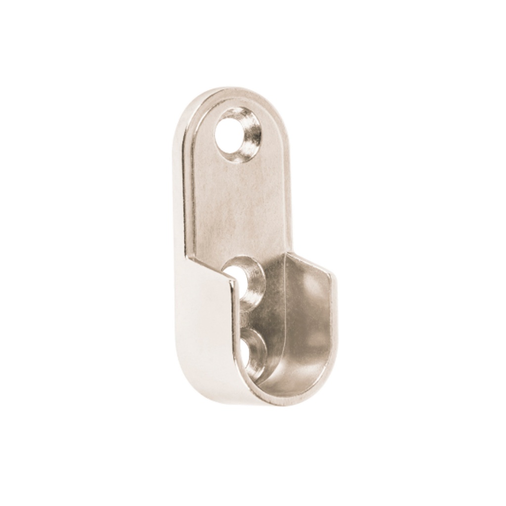 HERMEX BRIDA CROMADA P/TUBO OVALADO DE CLOSET