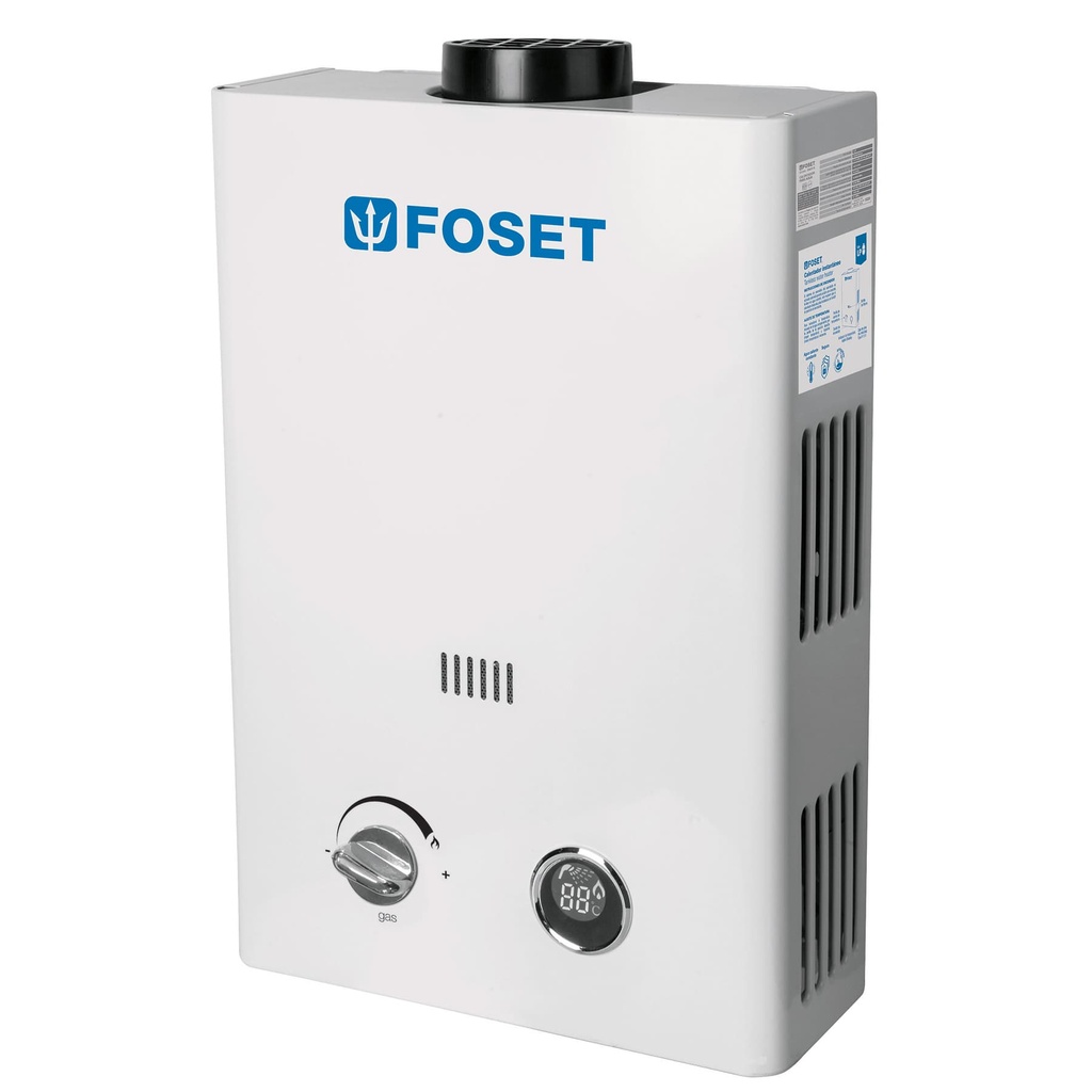 FOSET CALENTADOR INSTANT CALE-6I 6L GAS LP 1 PERSONA