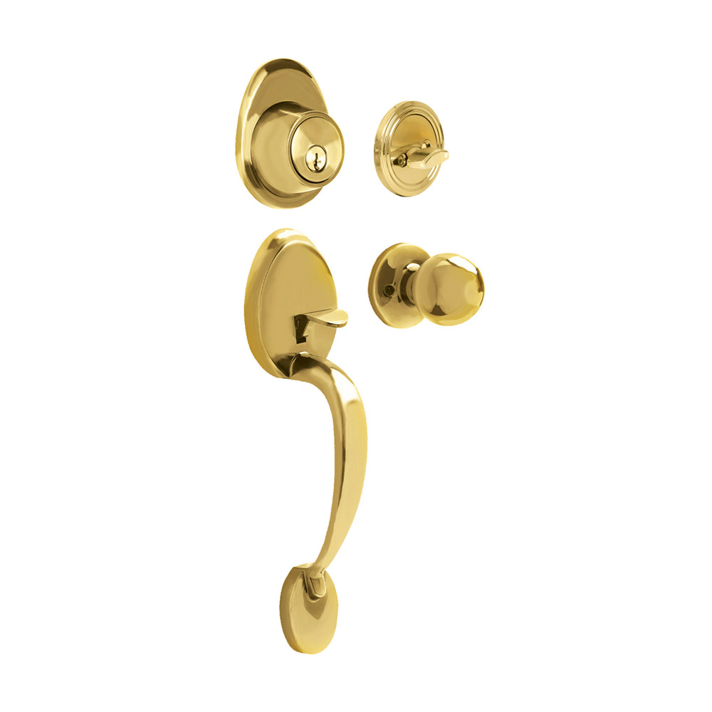 LOCK MANILLON GALEANA 13GA SENCILLO LATON BRILLANTE