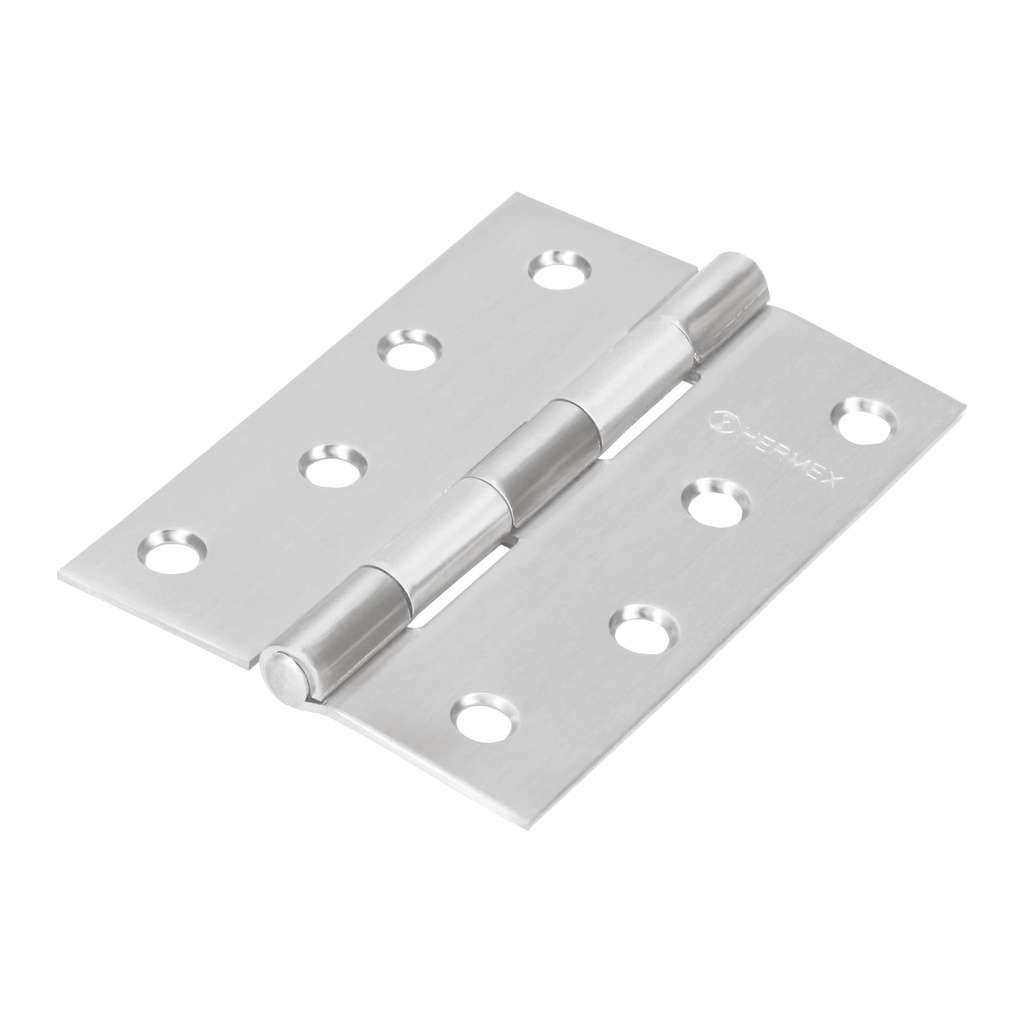 HERMEX BISAGRA BR-404 4X2-3/4" RECTANGULAR ACERO INOX