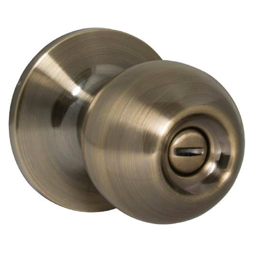 PROLOK CERRADURA POMO BAÑO    LATON ANT BOLA 18POP