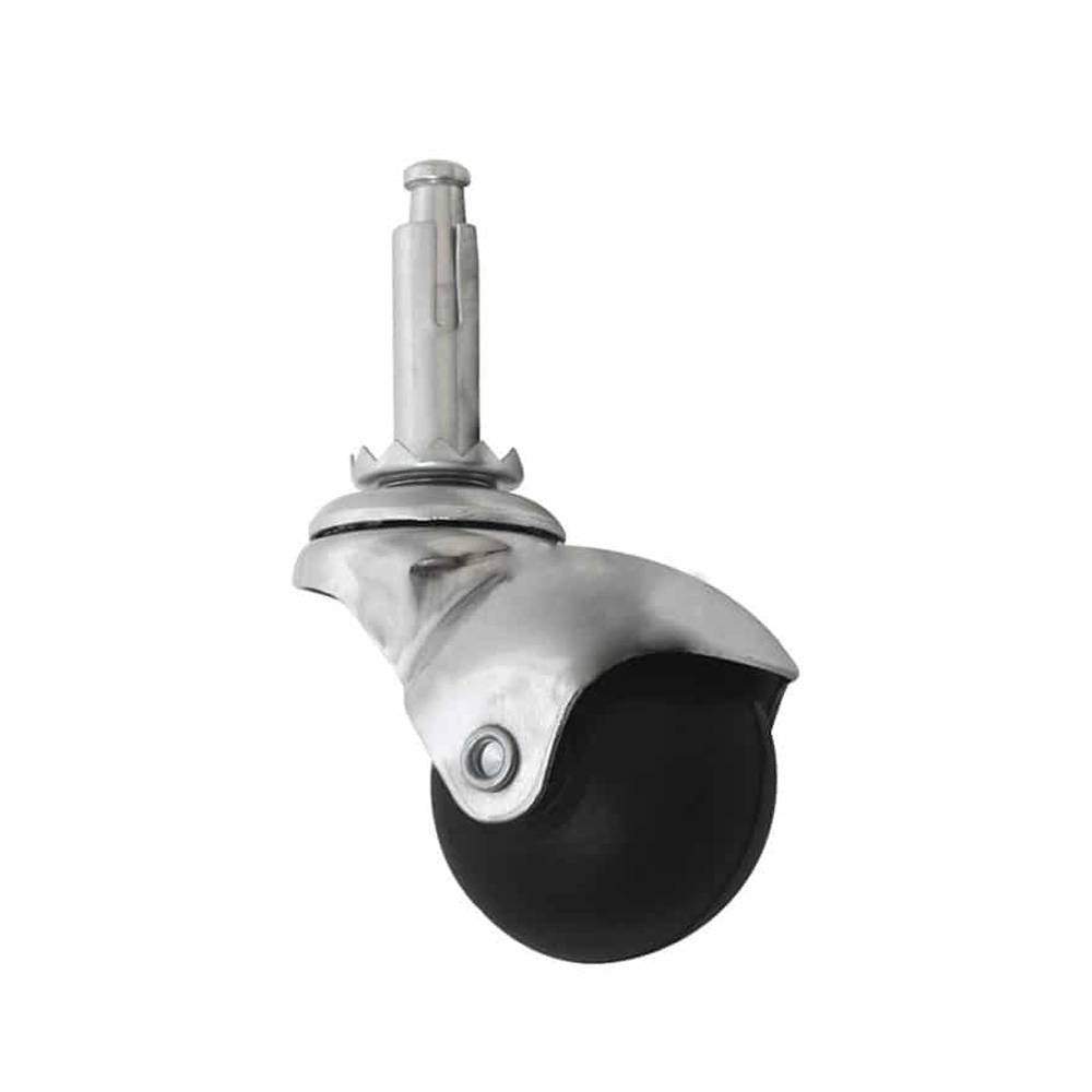 RODAJA GIRATORIA ESFERICA     1-5/8"ESPIGA Y SOCKET P/MADERA