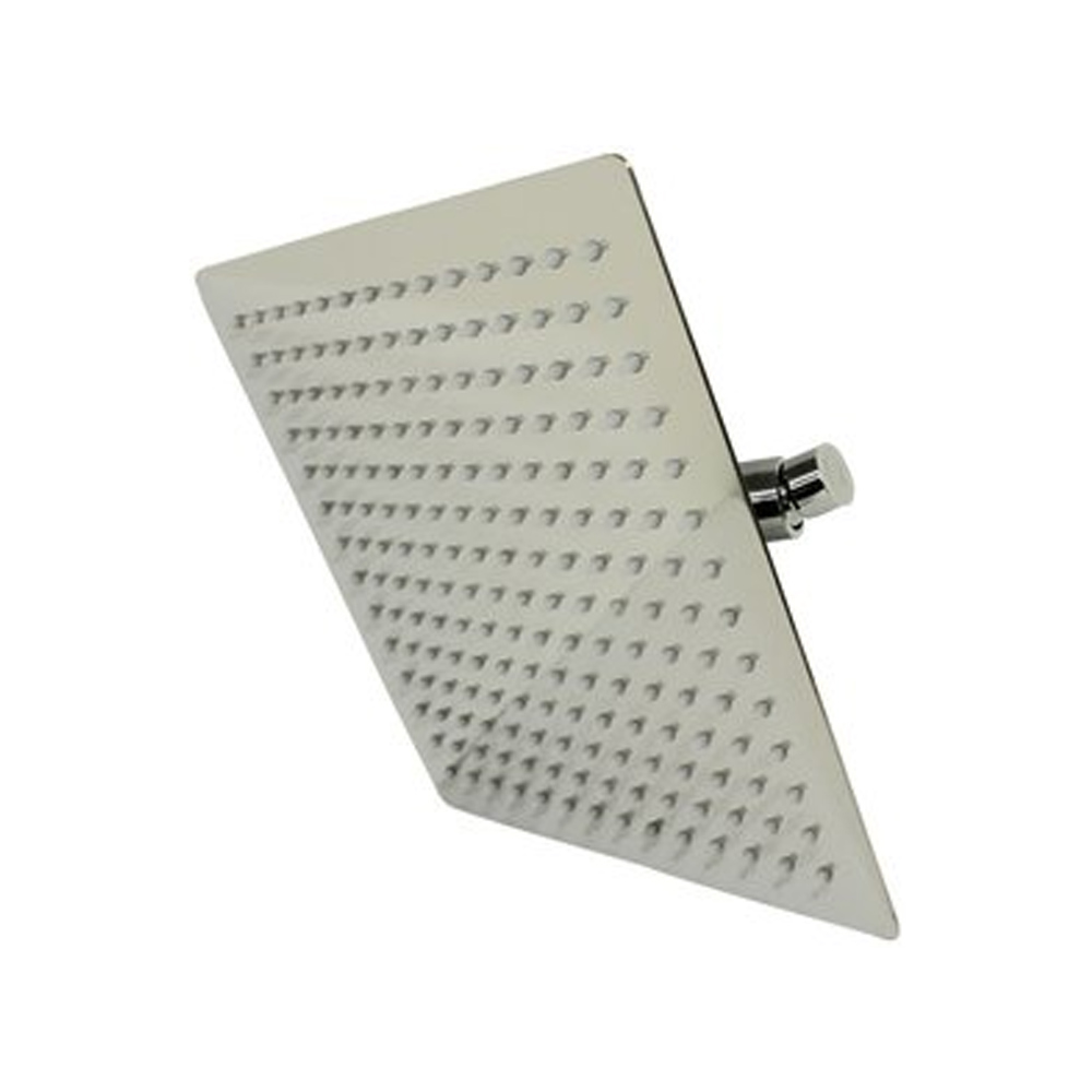 MUNICH REGADERA PLATO 8" CUADRADO CROMO ABS RA-1049